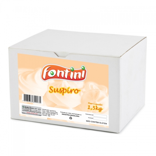 Suspiro Fontini - Caixa 1,5Kg