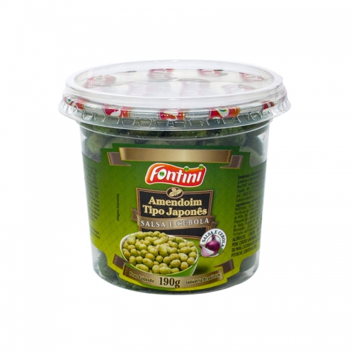 Amendoim pote Salsa / Cebola Fontini 12 und. 190 gr