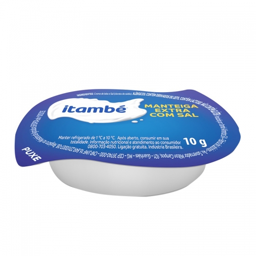 Sache de Manteiga com Sal Itambé - 240 und. de 10 gr