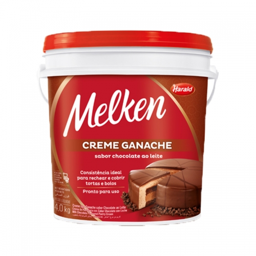 Ganache Chocolate ao Leite Melken Harald 4kg