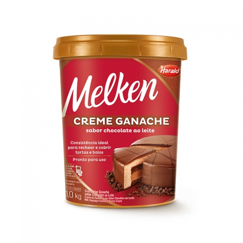 Ganache Chocolate ao Leite Melken Harald 1kg