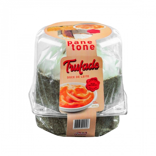 PANETONE TRUFADO DE DOCE LEITE FONTINI 8/600GR