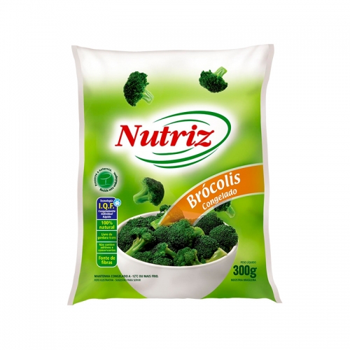 Brócolis Congelado Nutriz - 30 uni. de 300 grs