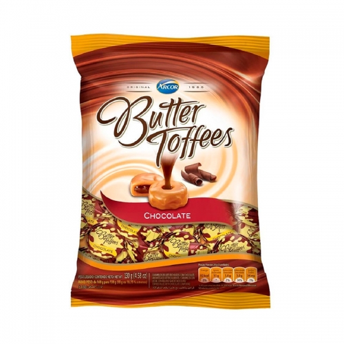 BALA BUTTER TOFFEES CHOCOLATE 500 GR