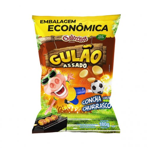 SALGADINHO GULÃO CHURRASCO 10x180 GR