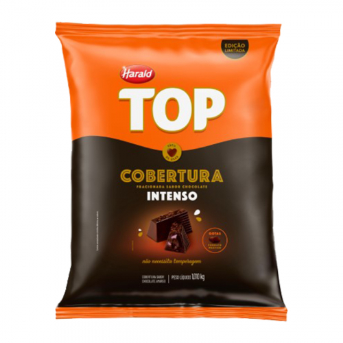 GOTAS MOEDA CHOCOLATE INTENSO HARALD 1,01 KG