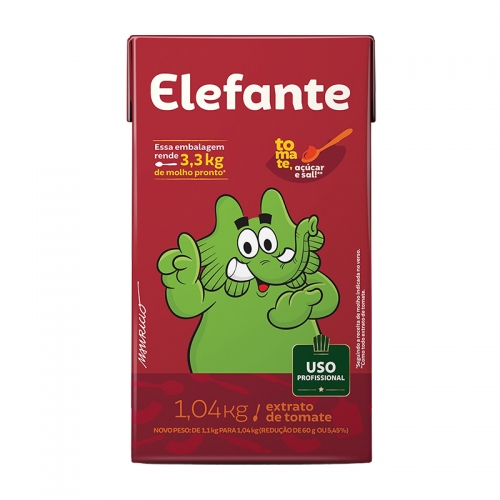 EXTRATO TOMATE ELEFANTE TP 1,04 KG