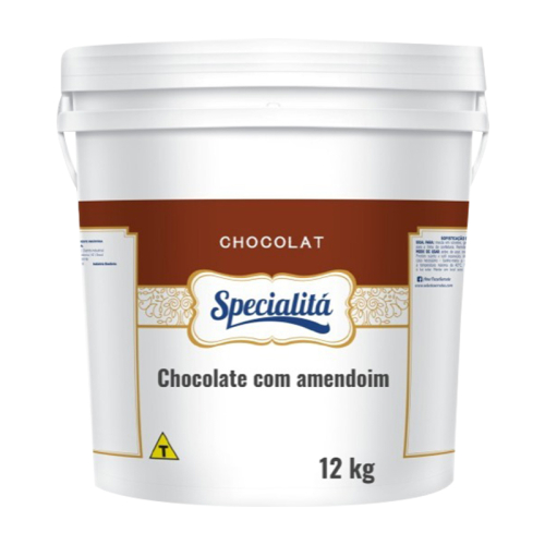 SPECIALITA CHOCOLAT CHOCOLATE AMENDOIM 12 KG
