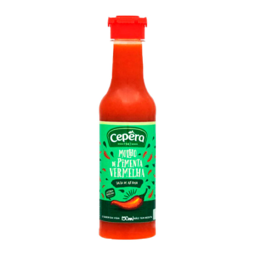 MOLHO PIMENTA VERMELHA CEPÊRA 150 ML