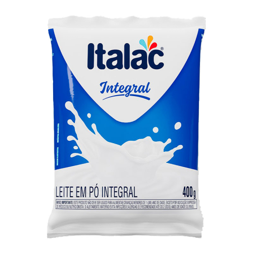 LEITE EM PÓ INTEGRAL ITALAC 400 GR