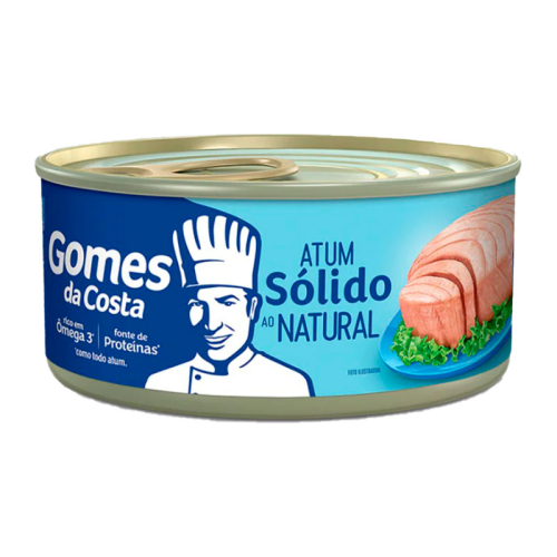 ATUM SÓLIDO NATURAL GOMES DA COSTA 170GR