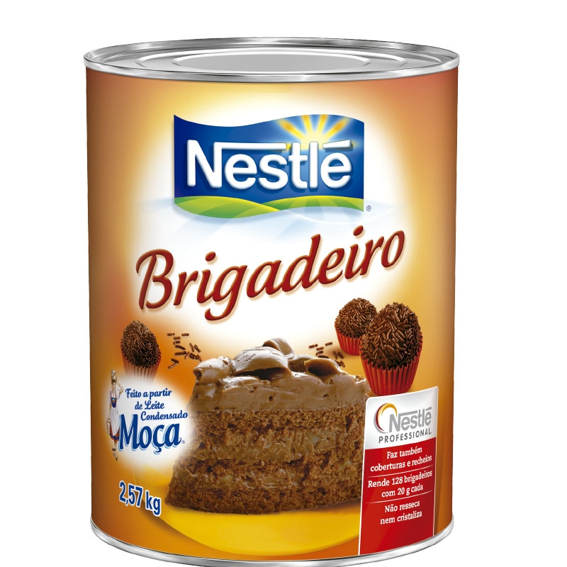 Massa Brigadeiro Nestlé 2,570kg