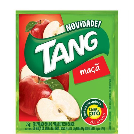 Refresco Tang Maçã 15 uni. de 25grs