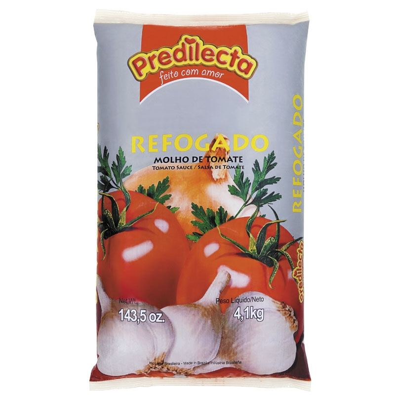 Molho Tomate Refogado Predilecta - 4,1grs
