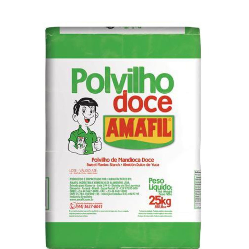 Polvilho Doce Amafil 25Kg