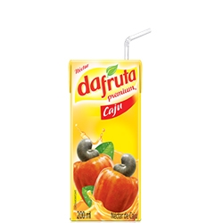 Suco Dafruta Sabor Caju - 27 und. de 200 ml