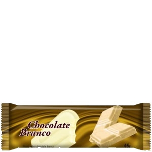 Saquinho Picolé Perolizado Chocolate Branco 1kg Riacho