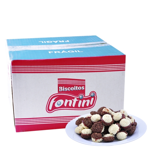 Biscoitos Amanteigados Choconata Fontini 2,5 Kg