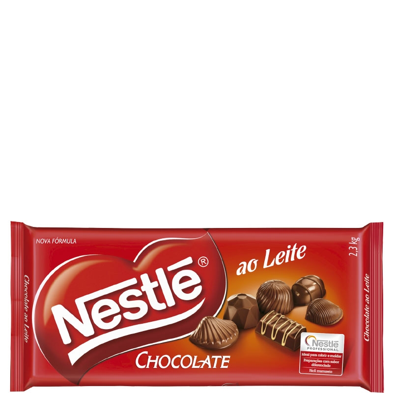 Barra Nestlé Chocolate ao Leite 2,1kg