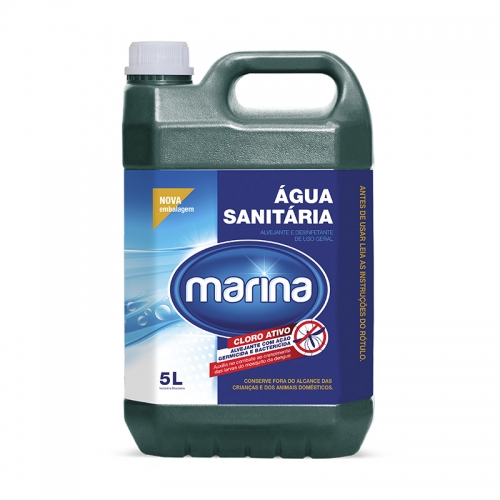 Água Sanitária Marina - Galão 5 Litros
