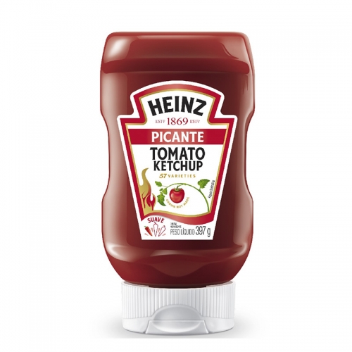 KETCHUP PICANTE HEINZ SQUEEZE 397 GR