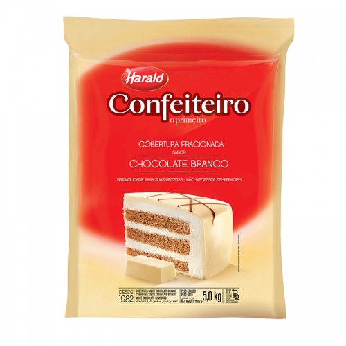 Cobertura Confeiteiro Sabor Chocolate Branco em Barra - Selecta Chocolates
