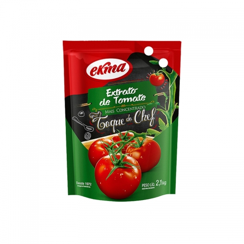 EXTRATO TOMATE EKMA POUCH 2,1 KG