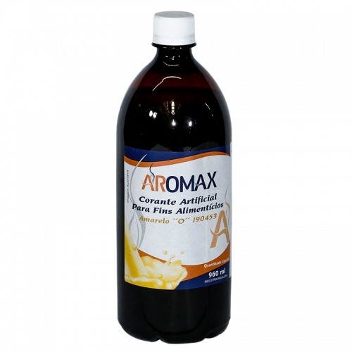 Corante Amarelo Ovo Líquido Aromax - 960 ml