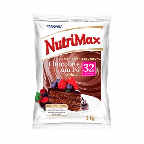 Chocolate em pó 32% Nutrimax 1kg