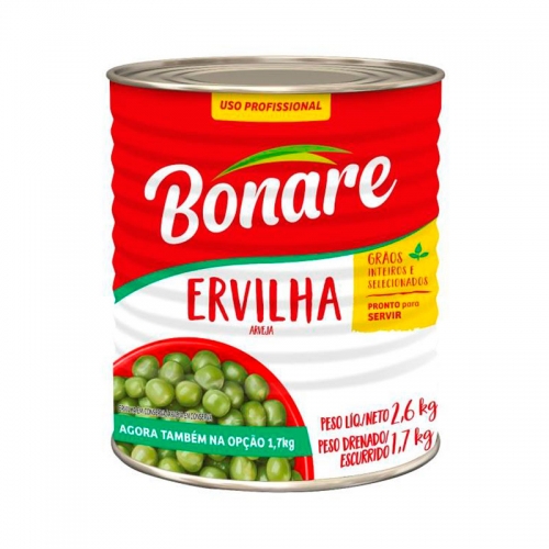 ERVILHA BONARE LATA 1,7 KG