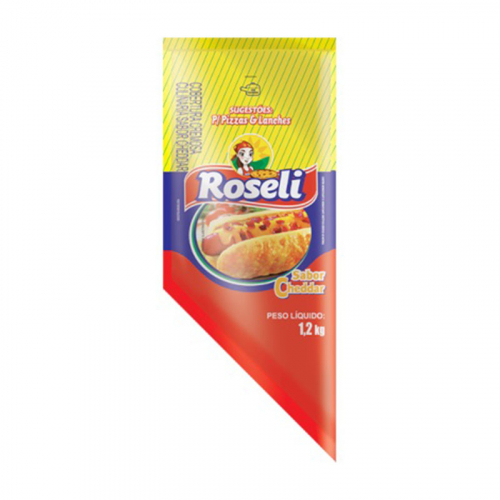 Requeijão Cheddar Roseli 1,2kg
