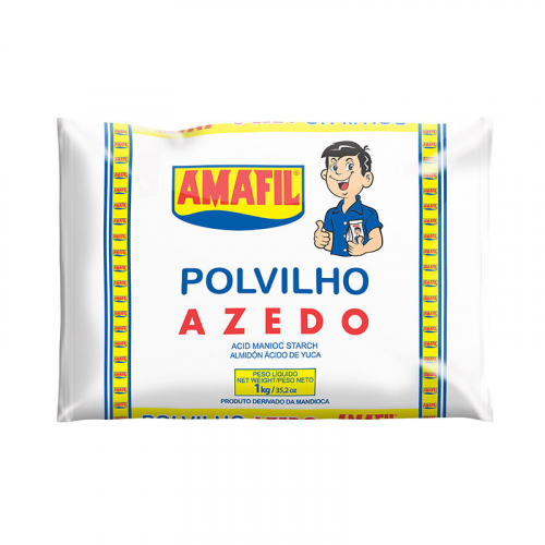 POLVILHO AZEDO AMAFIL PLÁSTICO 20x1 KG