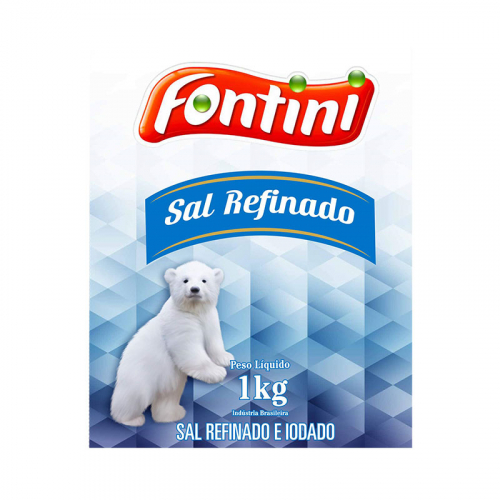 SAL REFINADO FONTINI FARDO 10x1 KG
