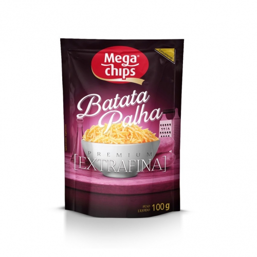 BATATA PALHA EX FINA MEGA POUCH 20/100GR