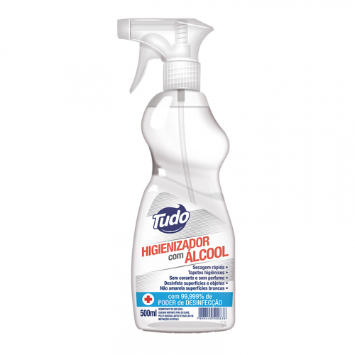 HIGIENIZADOR COM ÁLCOOL POLITRIZ 12/500ML