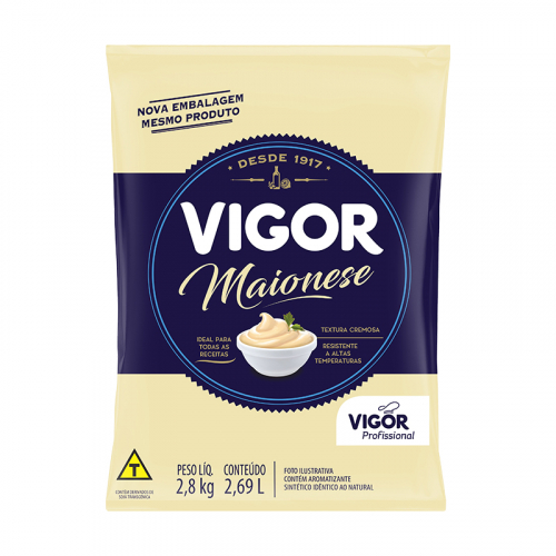 MAIONESE VIGOR BAG 2,8 KG