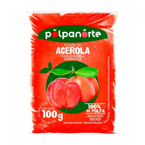 POLPA CONGELADA NORTE ACEROLA 10/100 GR