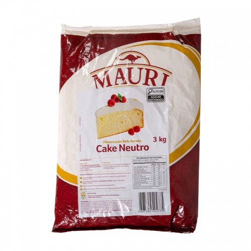 MISTURA CAKE NEUTRO MAURI 3 KG