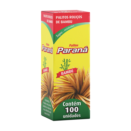 PALITO DE DENTE BAMBU PARANÁ 20/100 UND