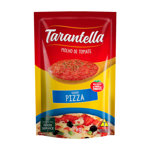 MOLHO TOMATE TARANTELLA PIZZA POUCH 2 KG