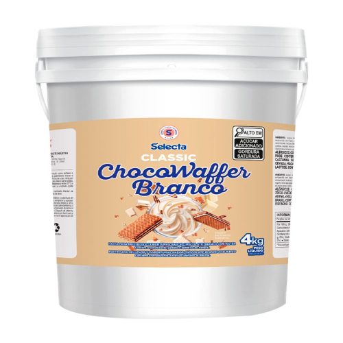 SELECTA CLASSIC CHOCOWAFFER BRANCO 4 KG