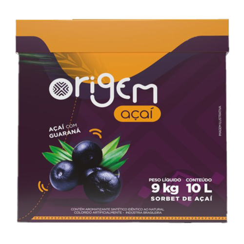 AÇAÍ NATURAL ORIGEM CAIXA 10 LT