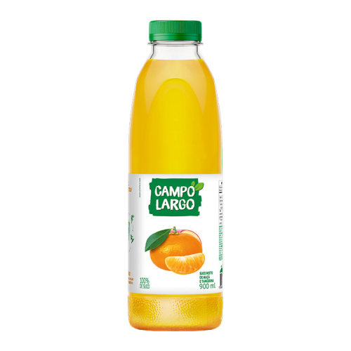 SUCO TANGERINA/MAÇA CAMPO LARGO 6/900 ML