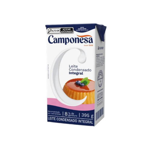 LEITE CONDENSADO INTEGRAL CAMPONESA TP 27/395 GR