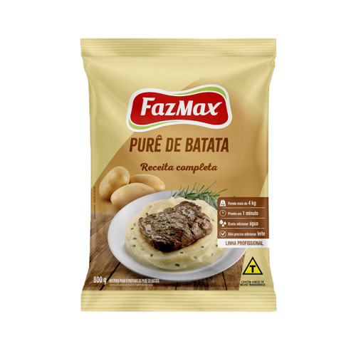 PURE DE BATATA FAZMAX 800 GR