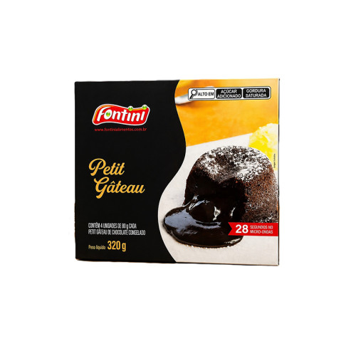 PETIT GATEAU CHOC CONG FONTINI 5/4/80 GR