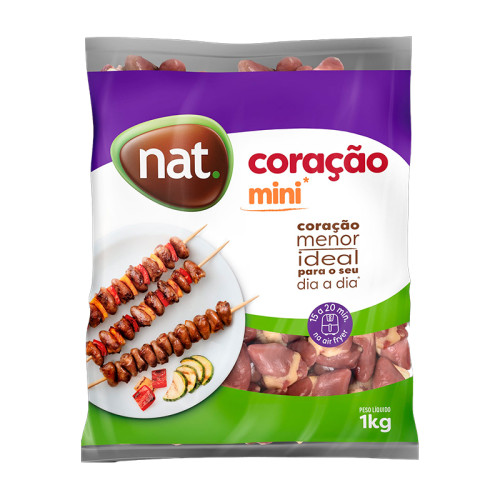 FGO MINI CORACAOZINHO CONG NAT PCT 1 KG