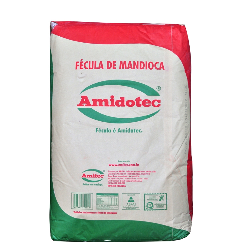 Fécula de Mandioca Amidotec - 25 kg