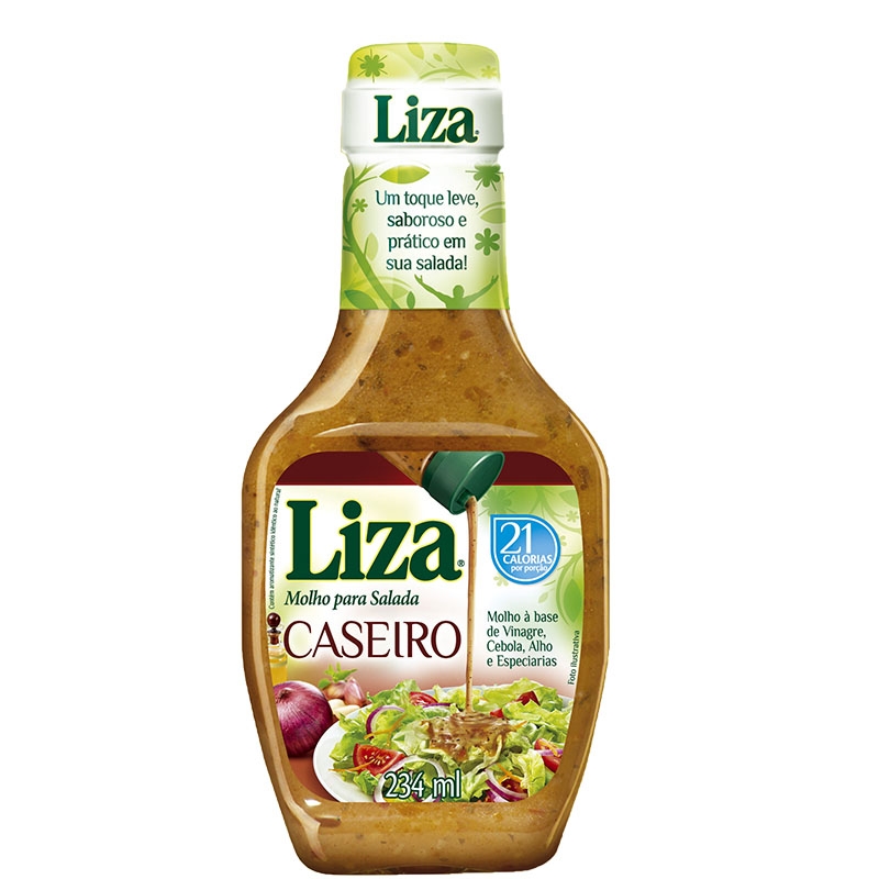 Molho Salada Liza Caseiro - 234ml