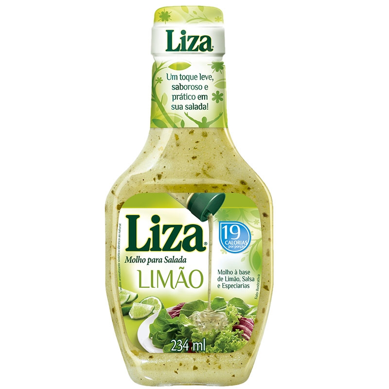 Molho Salada Liza Limão - 234ml